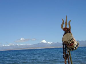 Kailash Mansarovar Tour Image with Lord Shiva Trident