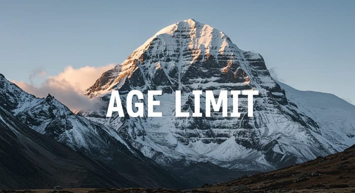 Age Limit for Kailash Mansarovar Yatra